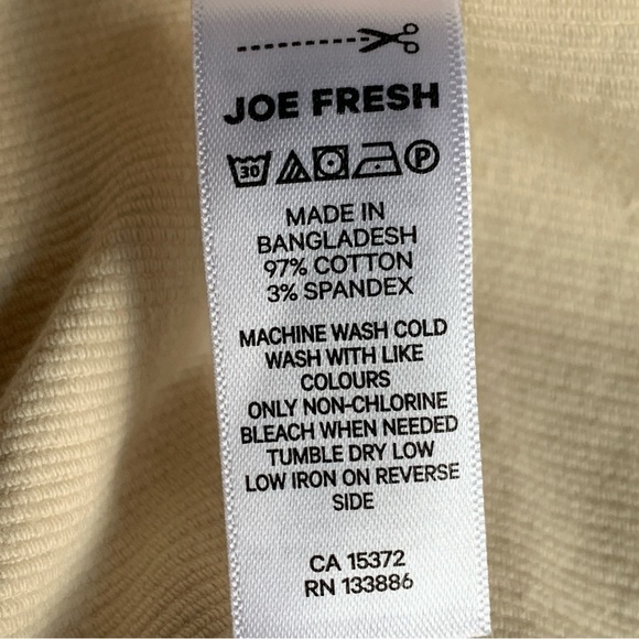 NWT Joe Fresh Corduroy Wrap Mini Skirt - Picture 8 of 8